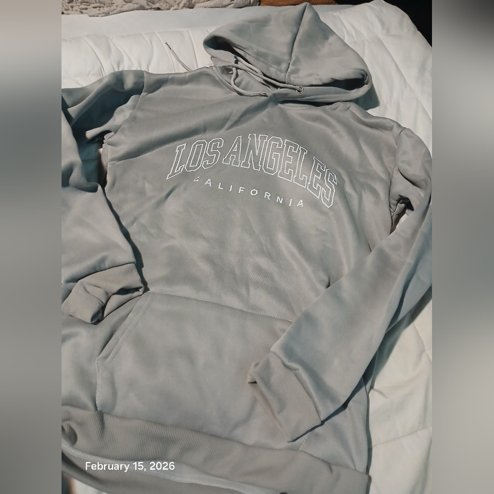Gray Los Angeles Hoodie